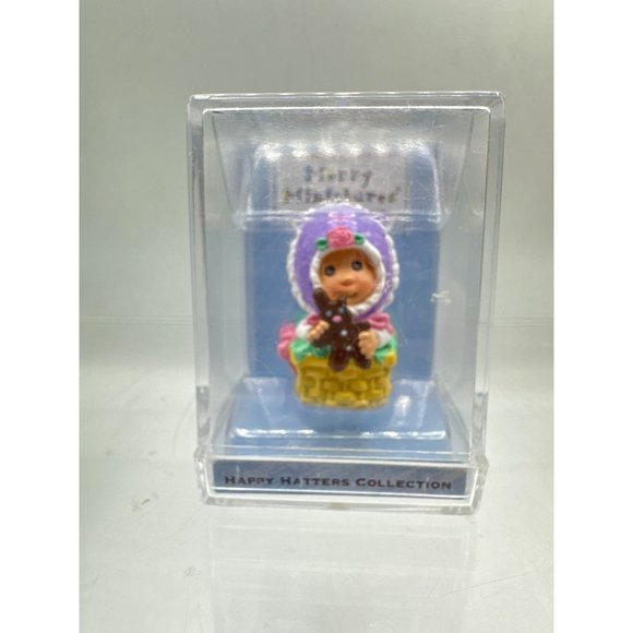 Hallmark Keepsake 2000 Merry Miniatures Happy Hatters Collection Bonnie Bonnet - Picture 3 of 6